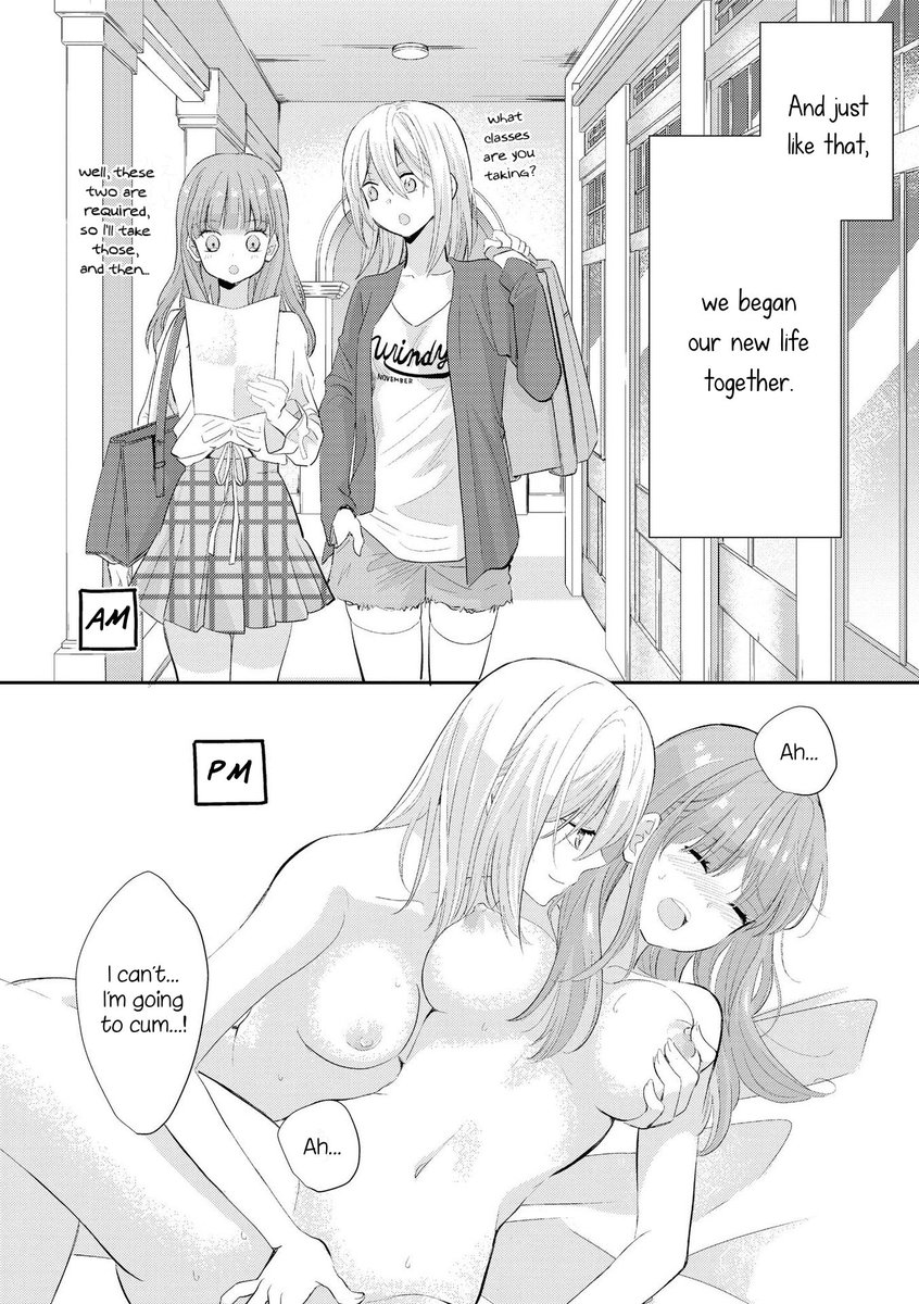 lesbians schedule be like: