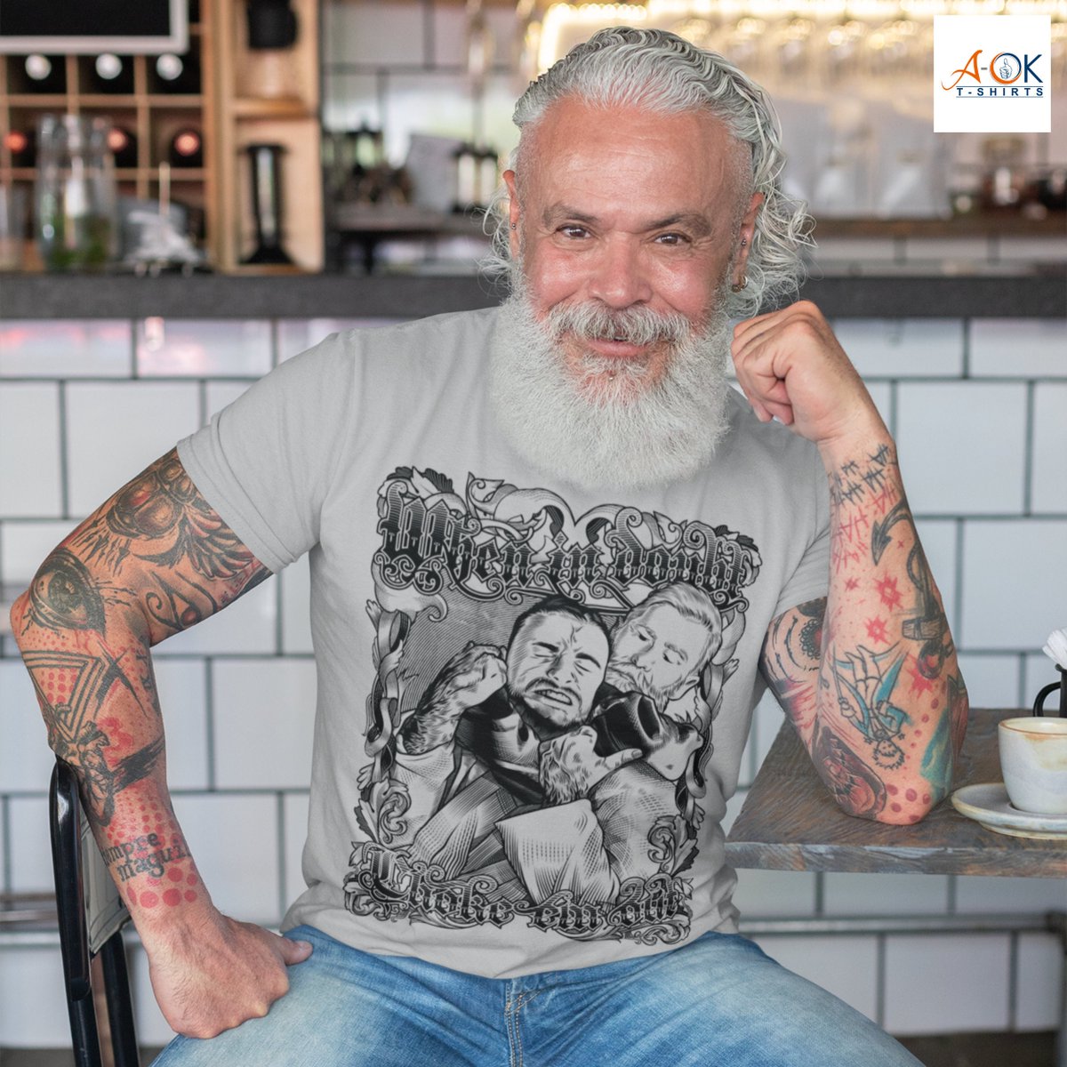 aokteeshirts's tweet photo. Life is movement! Once you stop moving, you’re dead. In Jiu Jitsu you have to keep moving to stay alive. Choose Jiu Jitsu and choose life! #etsy shop: OLDMANSTILLCAN: Jiu Jitsu is life. Age is just a number. When in doubt choke 'em out. https://t.co/jxhIOgdcgd https://t.co/SJ9xXVzkKc