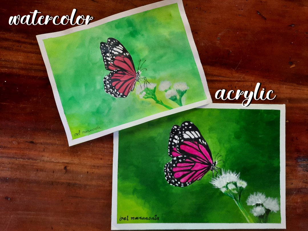IrelsMusings's tweet photo. Watercolor vs Acrylic -
which one do you prefer? 😊

#painting #acrylicpainting
#watercolorpainting #art https://t.co/nkwOfL5SxY