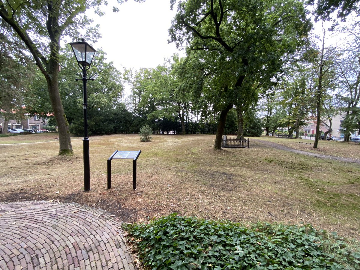 Gedenkpark de Oude Begraafplaats van 1829 tweet media