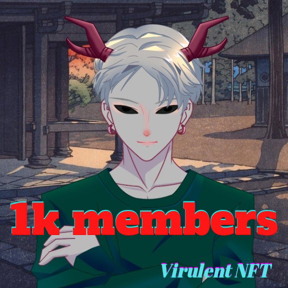 VirulentNFT's tweet photo. We have hit 1K at discord!The party rolls on! To The Moon.🚀

We will have some very special  announcements coming your way stay tuned! 
WAGMI fam.🤩🔥🔥🔥

Join Discord to know more!https://t.co/N83fs6gxSB

#NFTs #NFTProject #PolygonNFT #NFTCommunity #opensea #NFTcollections https://t.co/uOJmtCAoxs