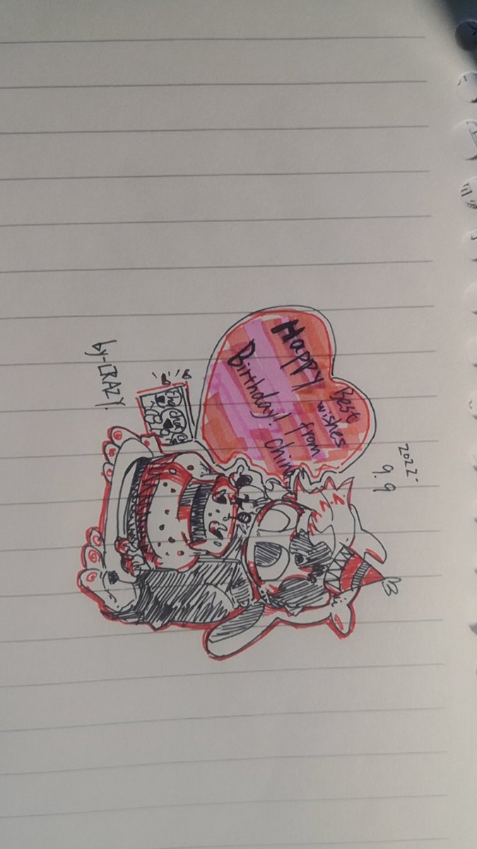 tamitikingbo_'s tweet photo. happy birthday phoodu❤️
my friend Crazy did this!owo
hope you’ll like this <33333 #phoodu #phoodufanart @phoodumc https://t.co/MO036EzUbQ