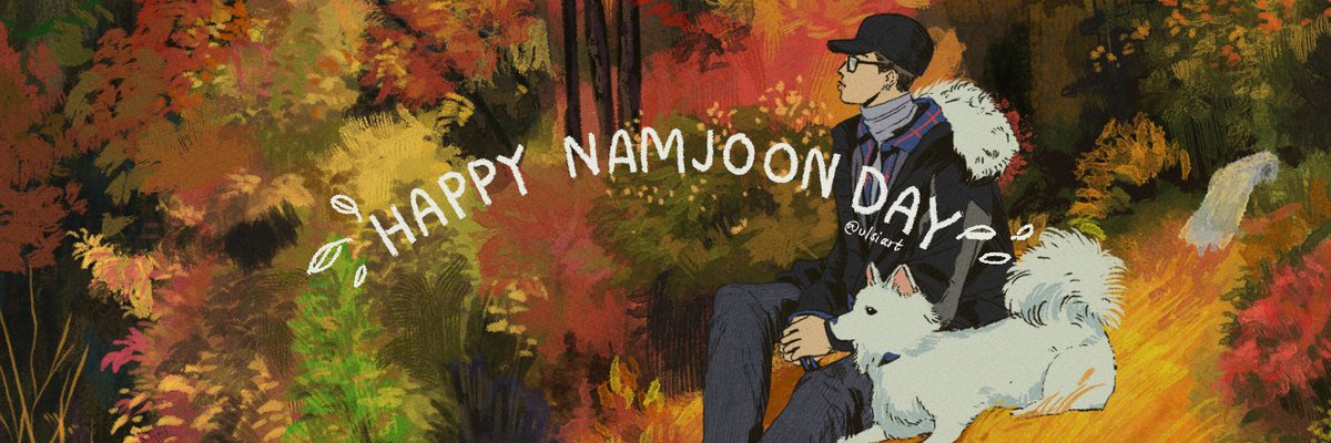 ulsiart's tweet photo. 🍃🌱🌿Namjoon Day Headers 🍃🌱🌿

✅use with credit
please do not edit/repost https://t.co/0Y5CFx2dlw
