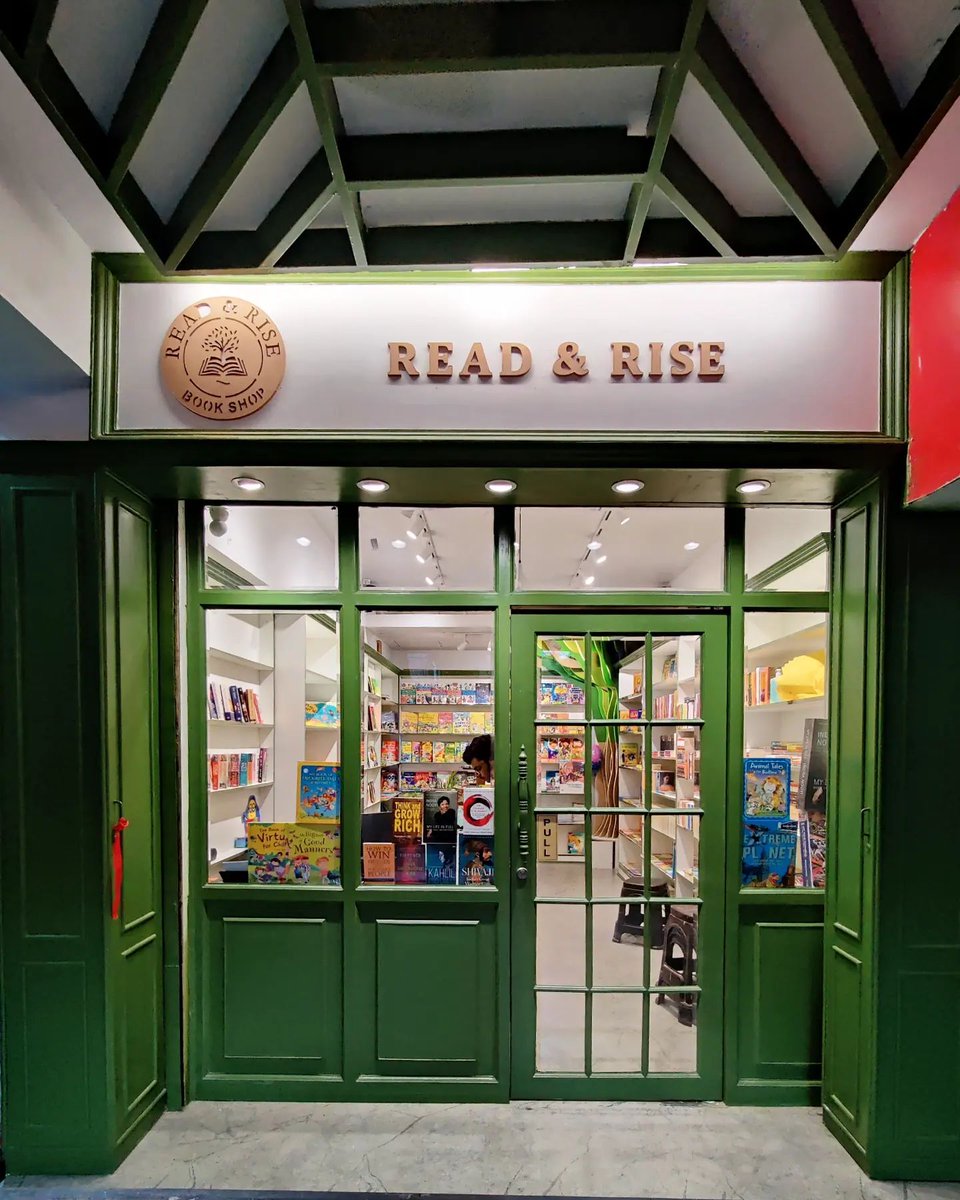 ReadandRise01's tweet photo. The wait is finally over!

Welcome your favorite and most awaited bookstore.

*Read and Rise* is a bookshop with a purpose. The purpose is to rebuild and relive the tradition of storytelling and reading in society.

We are located @ JAIPURIYA PLAZA, Shop No: 1, SECTOR - 26 NOIDA. https://t.co/R1a9nRyREV