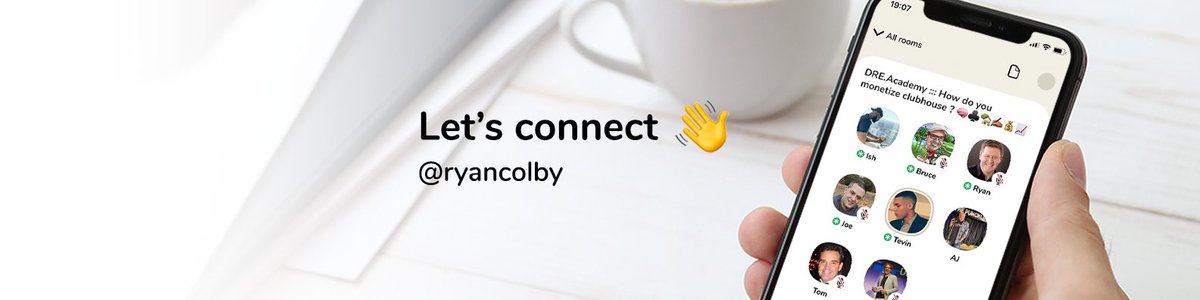 RJColby's tweet photo. Connect with me on Clubhouse and join the largest social audio network talking about domains each day. https://t.co/XwxhntT32b