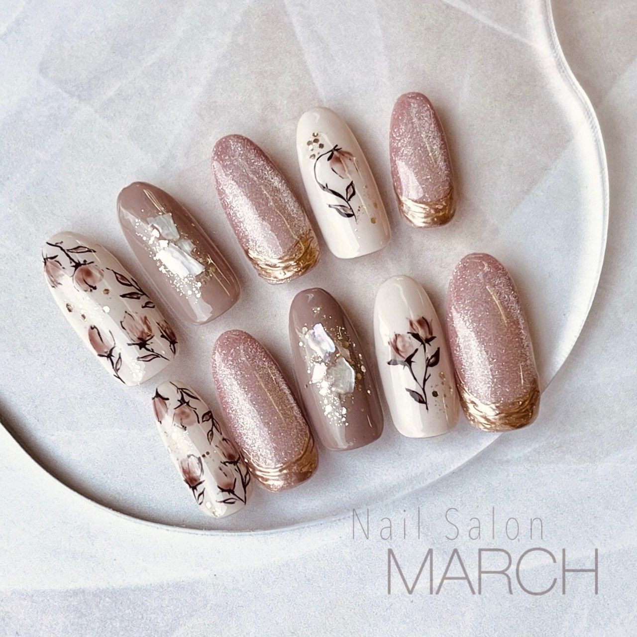ネイルサロンmarch Nailsalon March Twitter