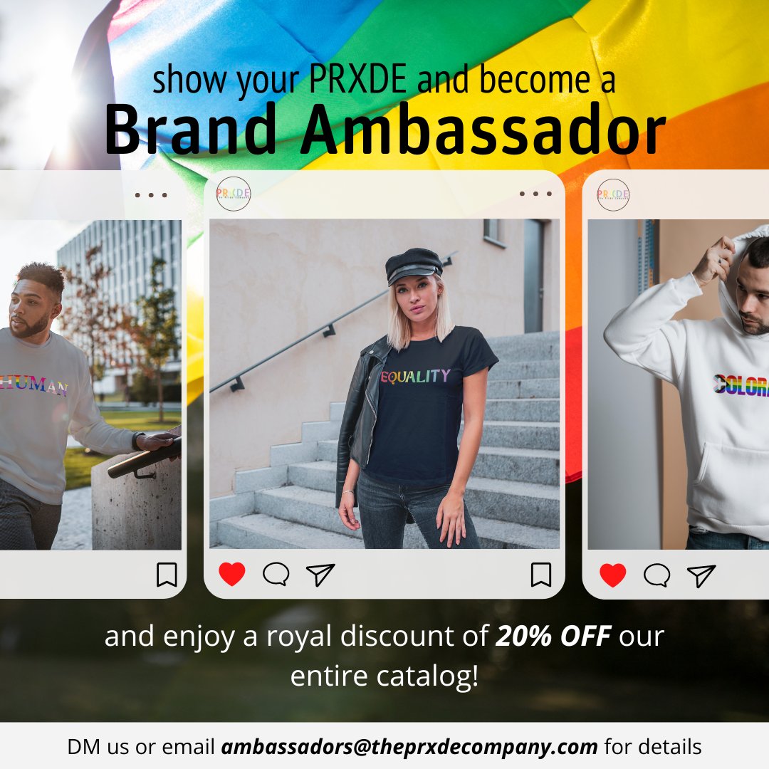 theprXdeco's tweet photo. We are looking for authentic members of the #LGBTQIA community to become a#BrandAmbassador and help spread our message! We are an eco-conscious, #LGBTQ #smallbusiness with a goal of taking #PRIDE  away from large corporations! Visit the link in our bio to apply! https://t.co/bkH2VMZxDC