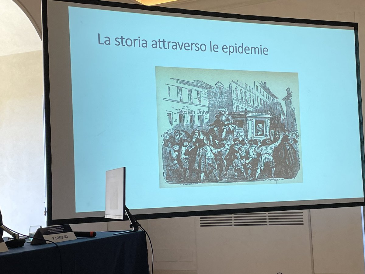 NovelliGnovelli's tweet photo. “ Quando l’uomo si muove, si muovono anche le epidemie”.. S. Tafuri oggi al meeting Prevenzione Vaccinale delle Malattie infettive a Matera https://t.co/nP49tVyuaS