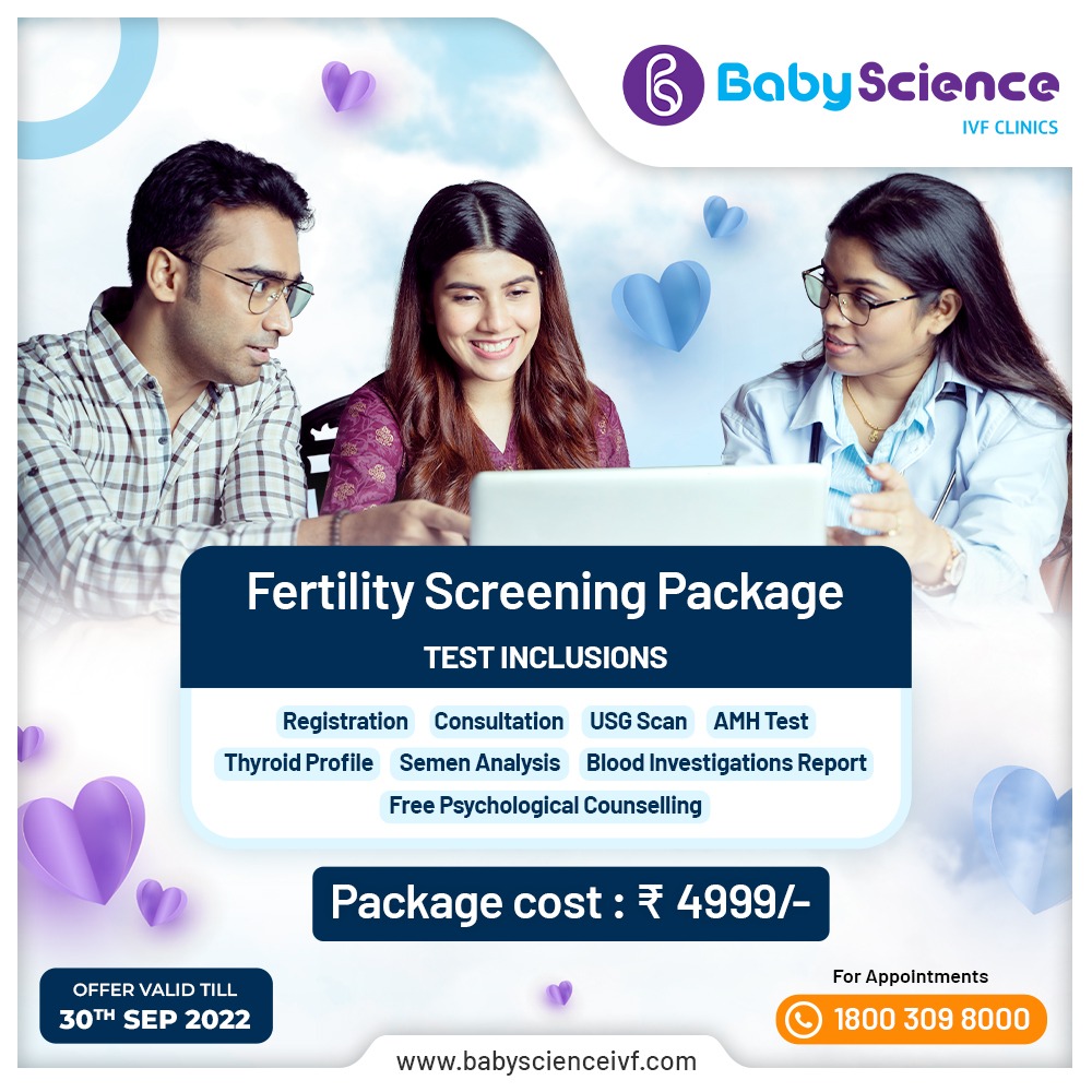BabyScience_IVF's tweet photo. Planning for parenthood?
Now get Fertility Tests worth Rs. 10,000 done at only Rs 4999/- at BabyScience IVF Clinics.
*Available for couples only
*Valid till 30th September
#babyscienceivf #fertility #infertility #iui #ivf #ivfclincs #IVFisNormal https://t.co/DNMkqwe72m