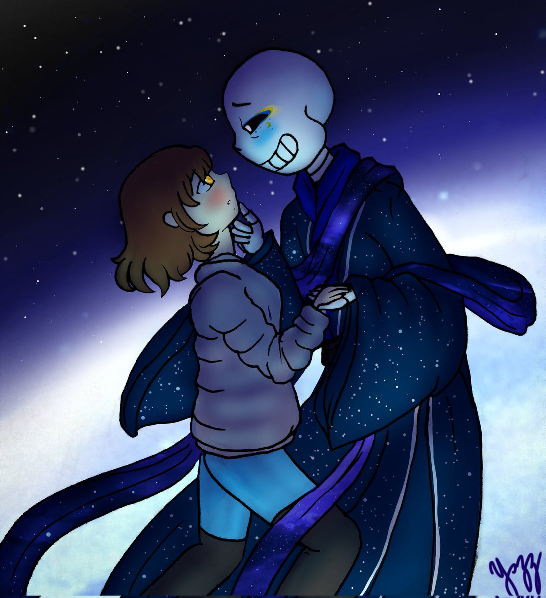 Friskcorazon's tweet photo. Creadora del Au: Frisk Dreemurr

@Friskcorazon (Yo)

Artista Colaboradora: Yazz Rouzen

@rou_yazz (Amiga y Hermana Mayor)

#sansxfrisk #undertale #moontale
#overthemoon #sans #frisk #frans
#fanart #sketch #drawing https://t.co/Ranv3bRy0I