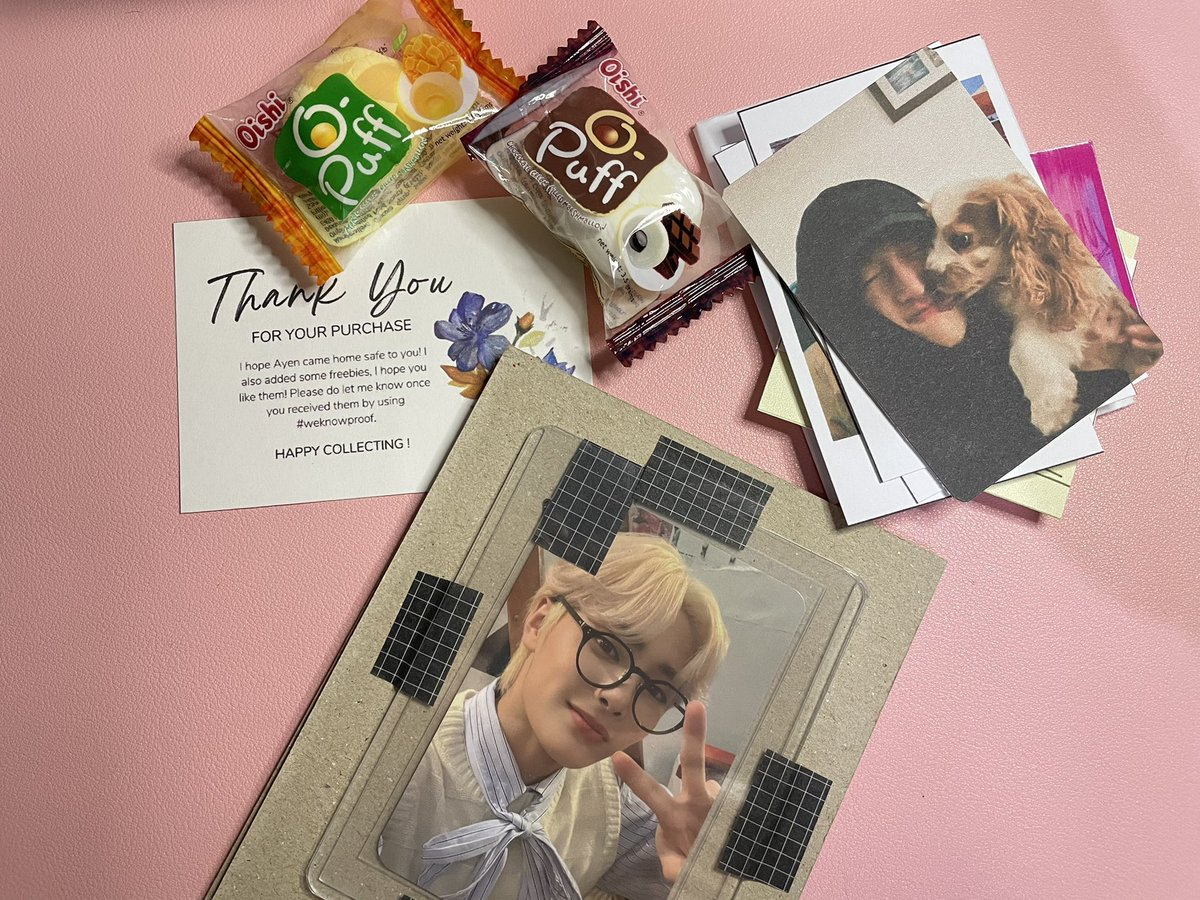 aennable's tweet photo. ꒰ 🍄 ꒱ #kabsshauls — @skizlk 

#weknowproof

Hello! Just received Ayen today!
Really appreciate the smooth transaction with you. 

The freebies are a bunch! Sobrang dami ~ thankyou so much! https://t.co/msTneJkarO