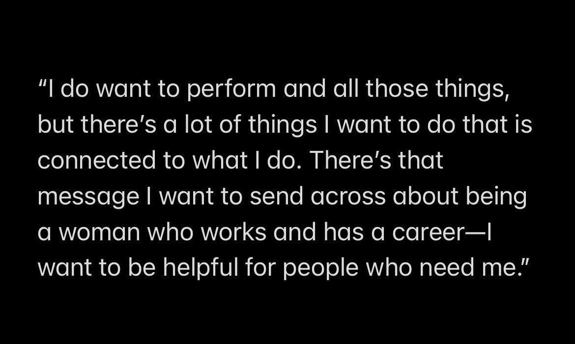 forchaerinnie's tweet photo. CL talks about Asian girl stereotype, diversity, women’s empowermet and femininity (3)

#CL #씨엘  @chaelinCL 

“There’s a reason to why I was born as a woman” - CL https://t.co/8WcXMdDO8k