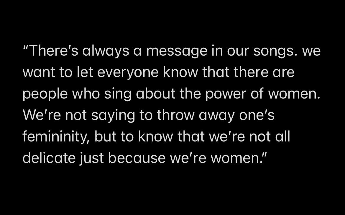 forchaerinnie's tweet photo. CL talks about Asian girl stereotype, diversity, women’s empowermet and femininity (3)

#CL #씨엘  @chaelinCL 

“There’s a reason to why I was born as a woman” - CL https://t.co/8WcXMdDO8k