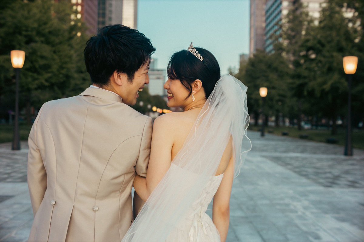 5non2ame5's tweet photo. 本日結婚式挙げました！ https://t.co/CcAA0bQPJ5