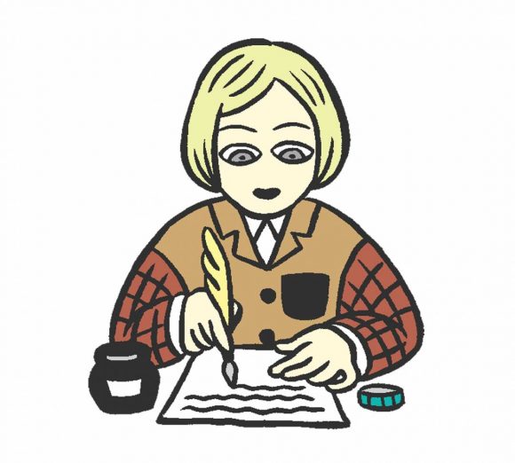「ESSEオンライン「ふしぎなお悩み相談室」‾‾‾‾‾‾‾‾‾‾‾‾‾‾‾‾‾‾‾」|菊池良です（新刊『ニャタレー夫人の恋人』発売）のイラスト