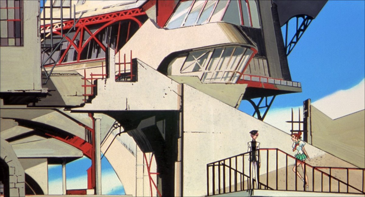 Magicmew12's tweet photo. RIP Shichiro Kobayashi, the greatest anime background artist of all time. The art director of Gutsy Frog, Gamba, Treasure Island, Castle of Cagliostro, Aim for the Ace, Cobra, Beautiful Dreamer, Angel's Egg, Touch, Utena, Berserk, Windy Tales and many many others https://t.co/HLceThFP1D