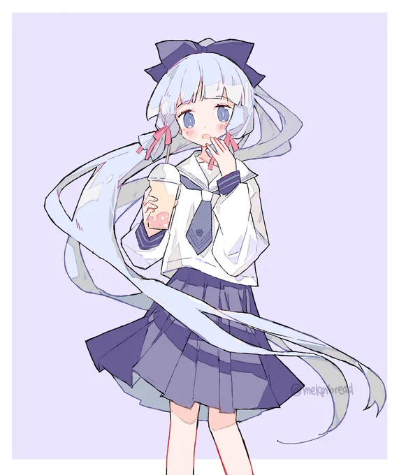 ayaka's heytea outfit! 
