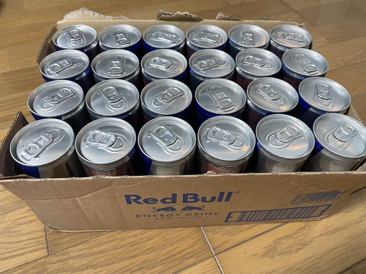 HAIL_FPS's tweet photo. FENNEL様とFFLGCをサポートして下さっているRedBull様から日本代表決定戦出場者にRedBullエナジードリンク1ケース24本を支給して頂きました!
RedBullよく飲むのでめっちゃ嬉しいです!ありがとうございます!!これ飲んで頑張ります💪🏻
#FFLGC
#RedBull
#SythWin https://t.co/3ewpg1oWtj