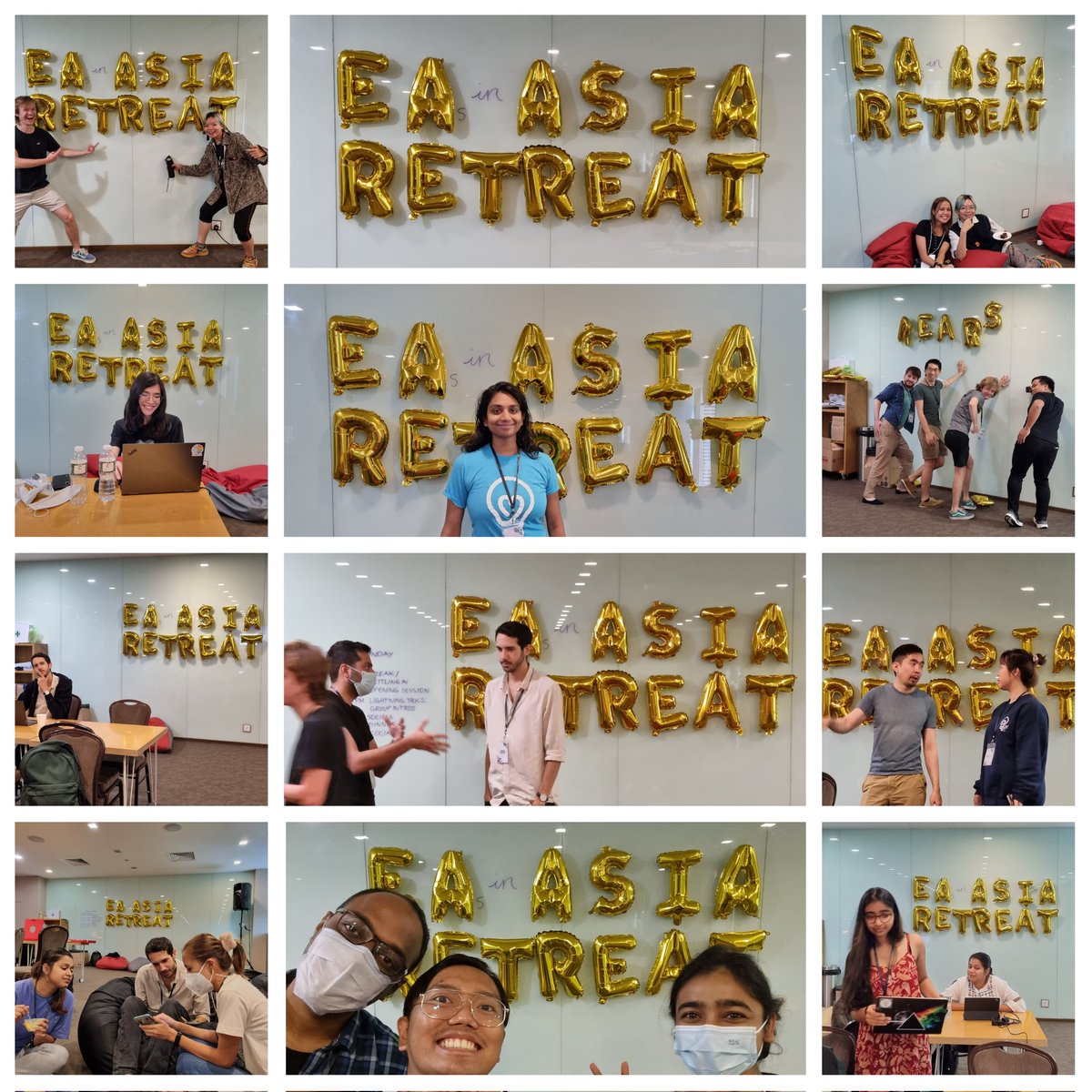elmereimagine's tweet photo. And yes the party balloons were my idea (voluntary contribution). 

Here are some photos with them!

#EffectiveAltruism https://t.co/8CVbY3XdGX