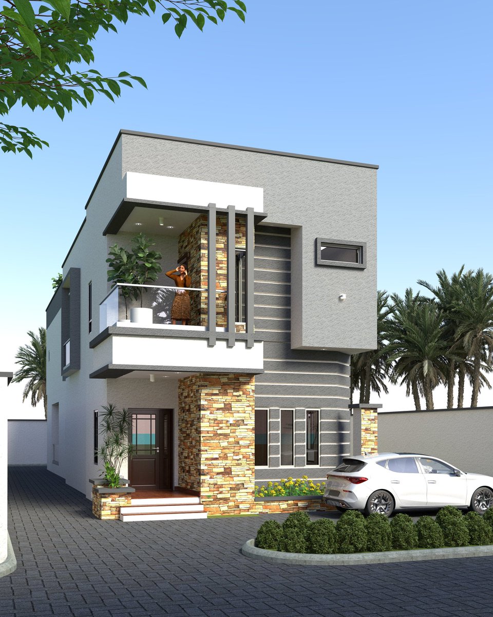Dezick_Arch's tweet photo. 4 bedroom duplex design on half plot in #Nigeria #Lagos #architect #interiordesign #architecture https://t.co/M5CwPbYtp7