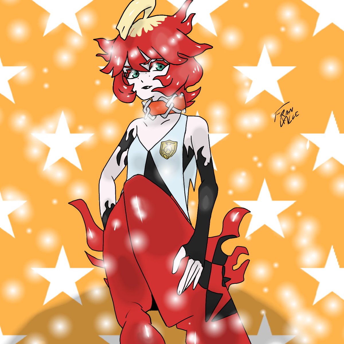FULANGXIOS's tweet photo. Mela

#PokemonScarletViolet 
#PokemonEscarlataPurpura 
#FANART 
#TeamStar https://t.co/P9P8zwkVaR