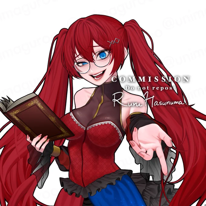 Skebありがとうございました!いやー可愛いキャラクターだ…描いてて楽しかったです #Skeb #Commission より 