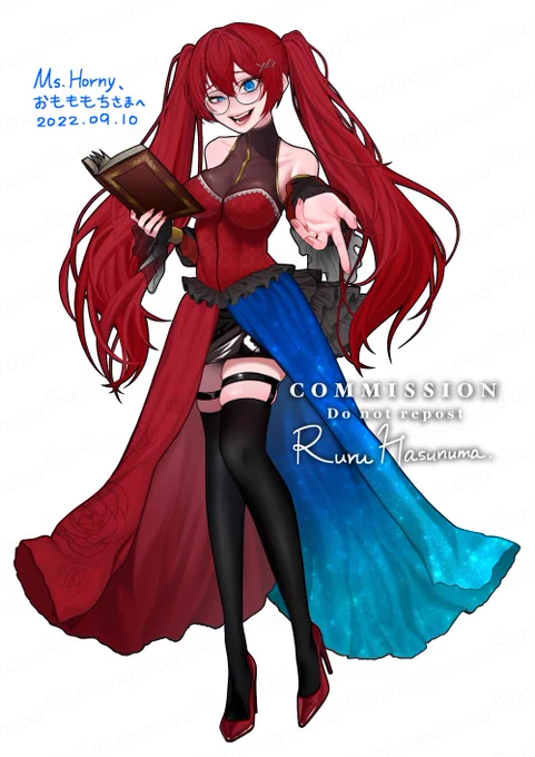 Skebありがとうございました!いやー可愛いキャラクターだ…描いてて楽しかったです #Skeb #Commission より 