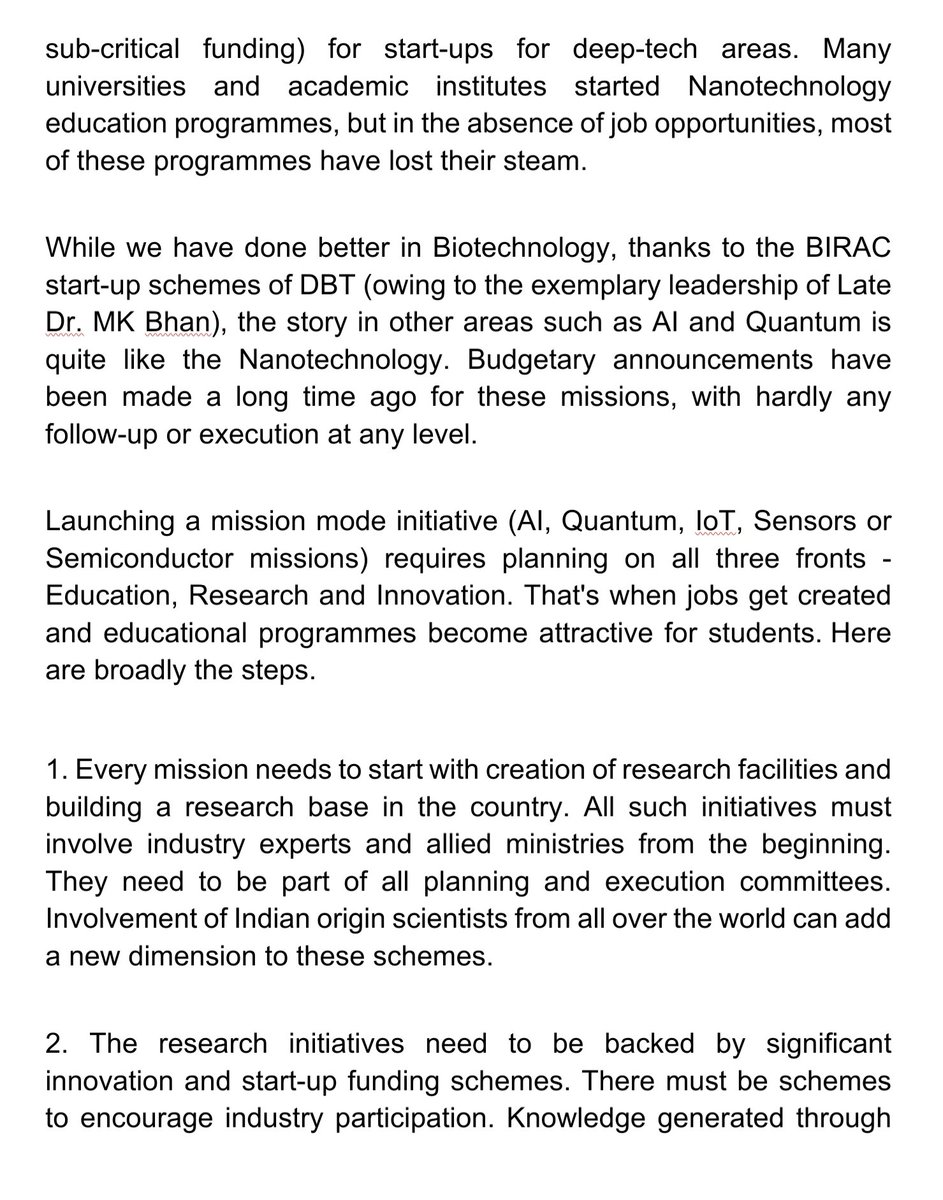ramgopal_rao's tweet photo. I had earlier flagged about the issue of Engineering aspirants choosing Computer Science &amp; IT related branches over other core engineering disciplines. 

In this part-2 of the post, let me highlight the solutions for the same.

#education #planning #research #innovation #startup https://t.co/4vU8I2q40V
