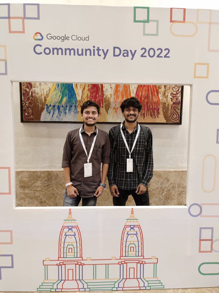 __rishabhgupta's tweet photo. Attending Cloud Community Day Indore 💥

#ccd2k22indore #gdgcloudindore #gdgindore 
@gdgcloudindore @GDGIndia https://t.co/hqW73N9PiT