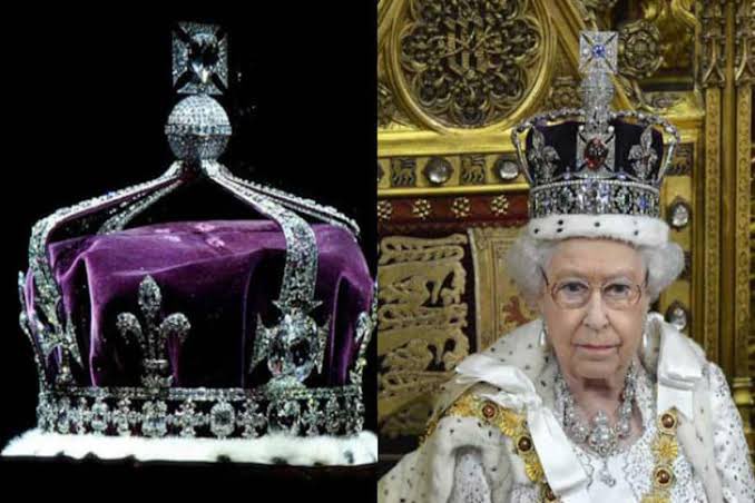 How many of you recognise the real owner of the #Kohinoor(wonder what it was originally called)? 
She’s Bhadrakali amma of Hanamakonda in Telangana, the Kuladevata of the Chalukyas in 625 AD! The Delhi Sultans snatched her diamond away,destroyed her temple…you know the rest!