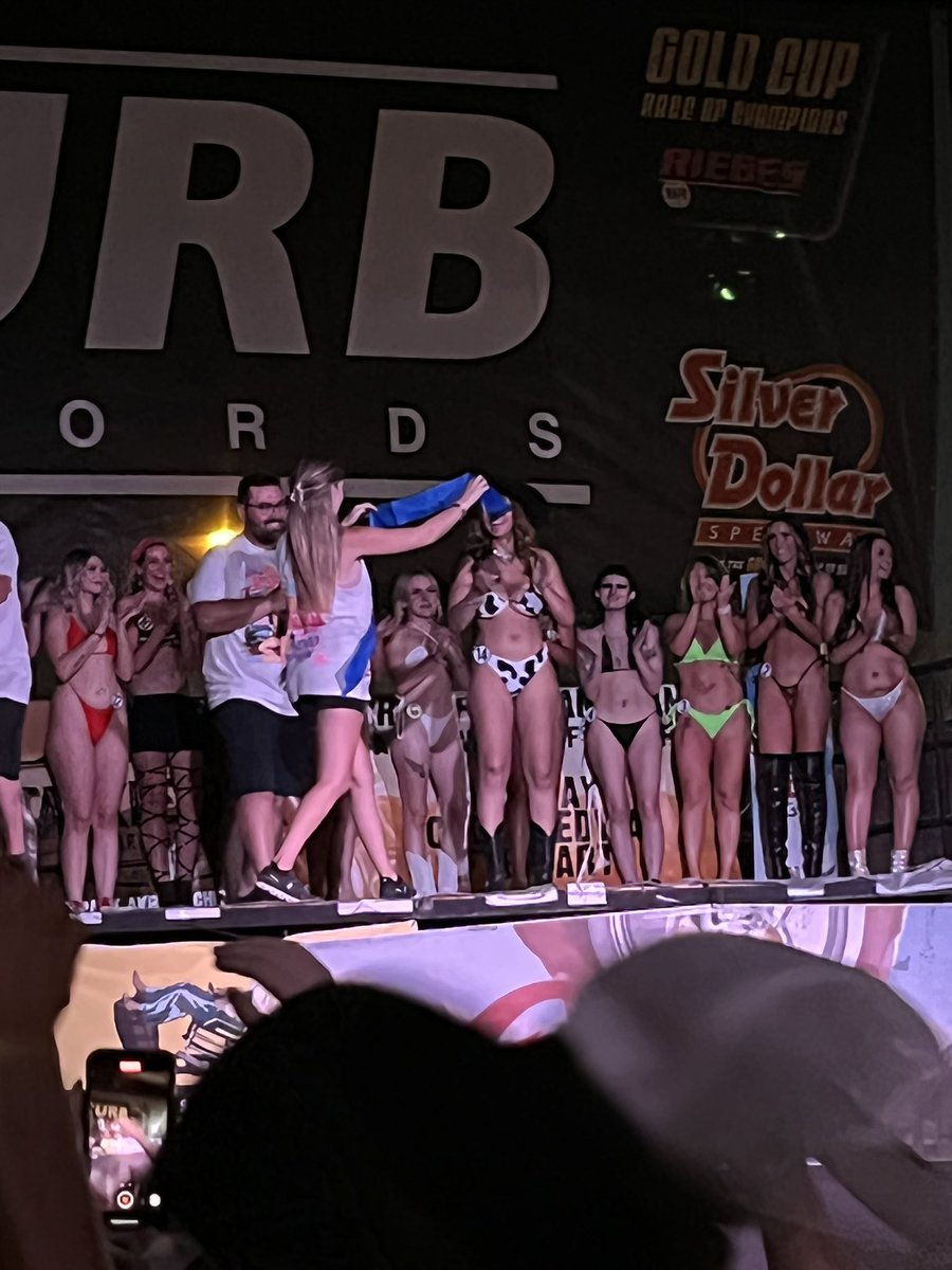 My brothers girlfriend just won the Gold Cup Bikini Contest and $5,000!!!!!!