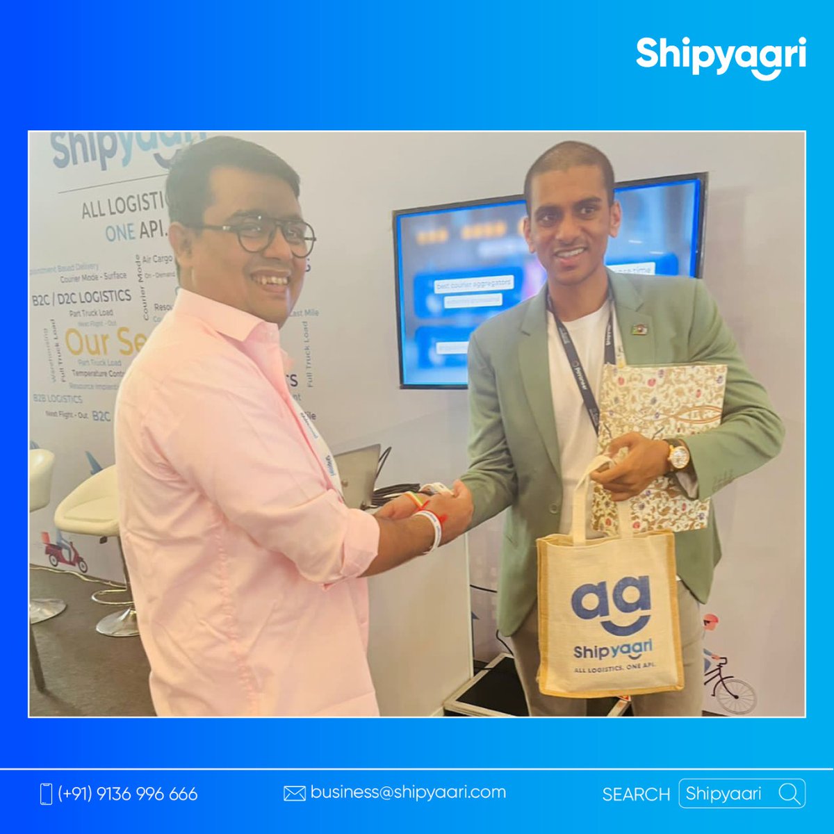 Shipyaari's tweet photo. ‘Saral 2022, India’s #1 Mega E- commerce summit’
#Shipyaari #Saral #Unicommerce #Saral2022 #EcommerceSummit #SaralSummit #Logistics #Shipping #Delivery #GoodsDelivery #DeliveryPartner #Partner #LogisticsPartner #ShippingPartner #EasyShipping #ShippingSolution https://t.co/YvfMUqqsO8