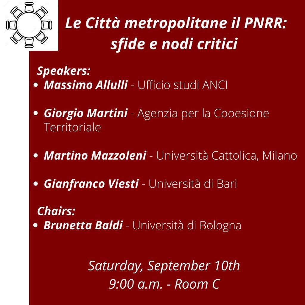 ✅ Oggi Tavola Rotonda ore 9.00 Aula C <a href="/Laura_Polverari/">laura polverari</a> <a href="/MattiaCasula1/">Mattia Casula</a> <a href="/DavideVampa/">Davide Vampa</a> <a href="/SeleGrimaldi/">Selena Grimaldi</a> <a href="/sisp2022/">sisp2022_</a> <a href="/sisp__/">Società Italiana di Scienza Politica</a>