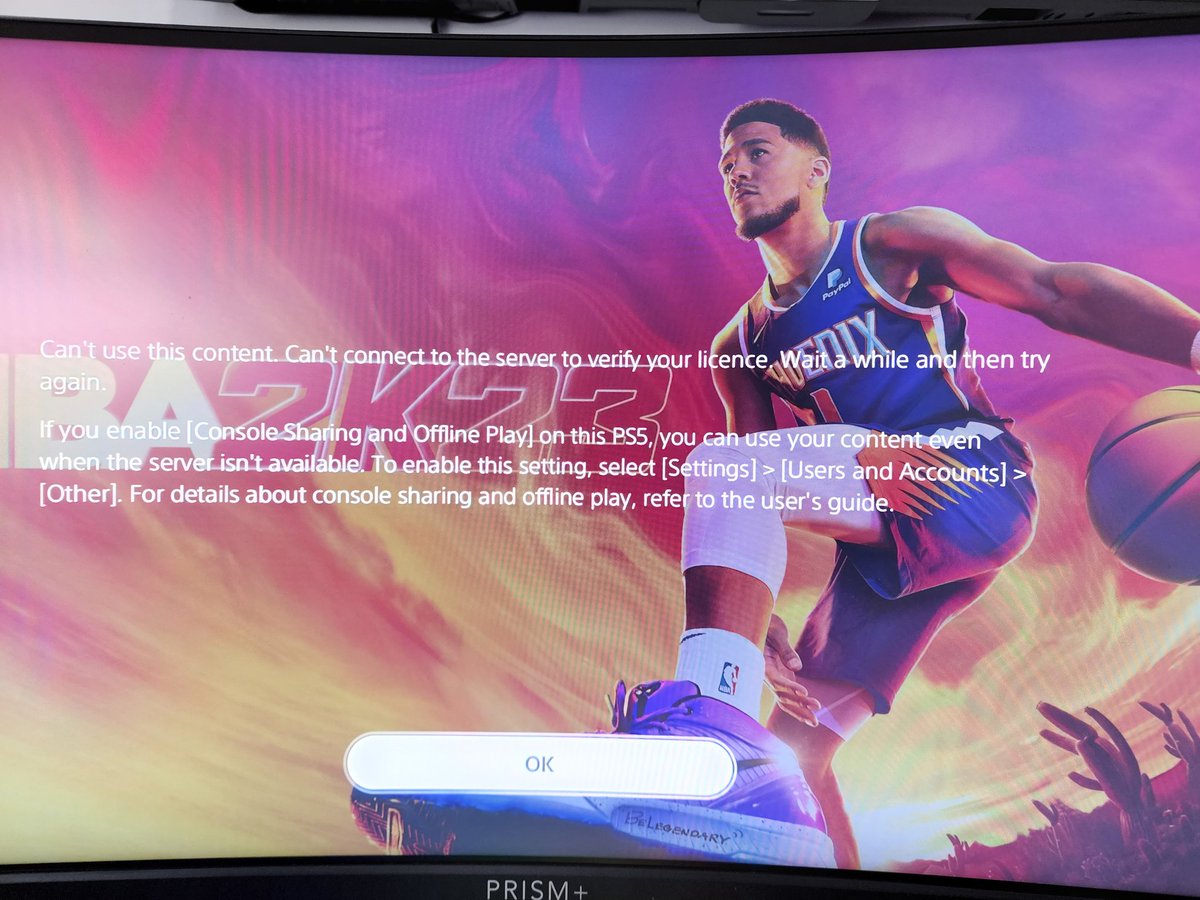 BigJimGames's tweet photo. Dear lord please help what do I do? the on-screen suggestion doesn't work! 
#NBA2K23 #playstationnetwork #playstation #help https://t.co/H6OIPpJiQc