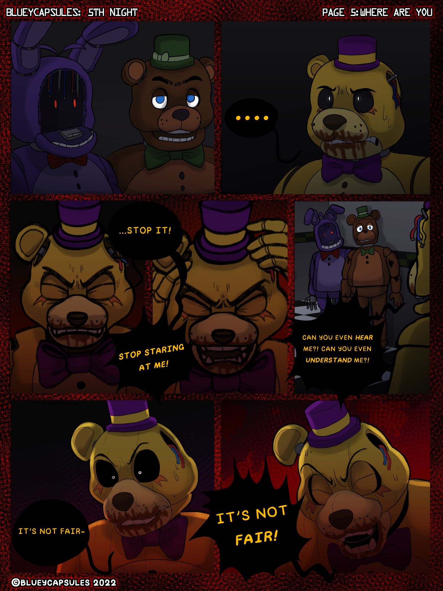 Bluey Capsules on Twitter  Fnaf funny, Fnaf, In this moment