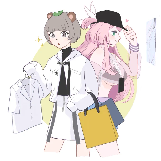 ぽんぽこ&amp;ふぇありすお買い物女子会? 