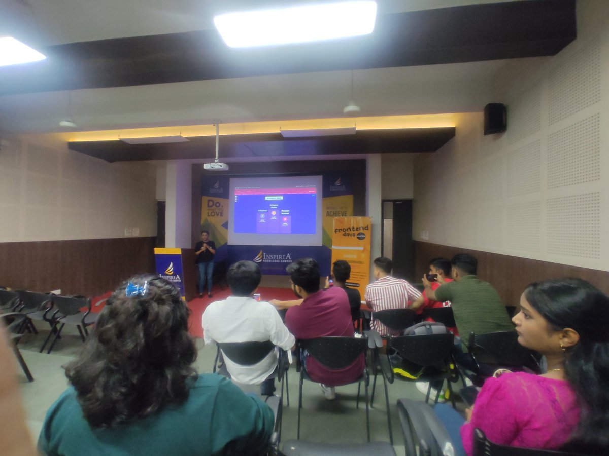 Ashutos78007644's tweet photo. Attending this amazing session of frontend days 
@CsharpCorner @github @appwrite https://t.co/MPkAwROluF