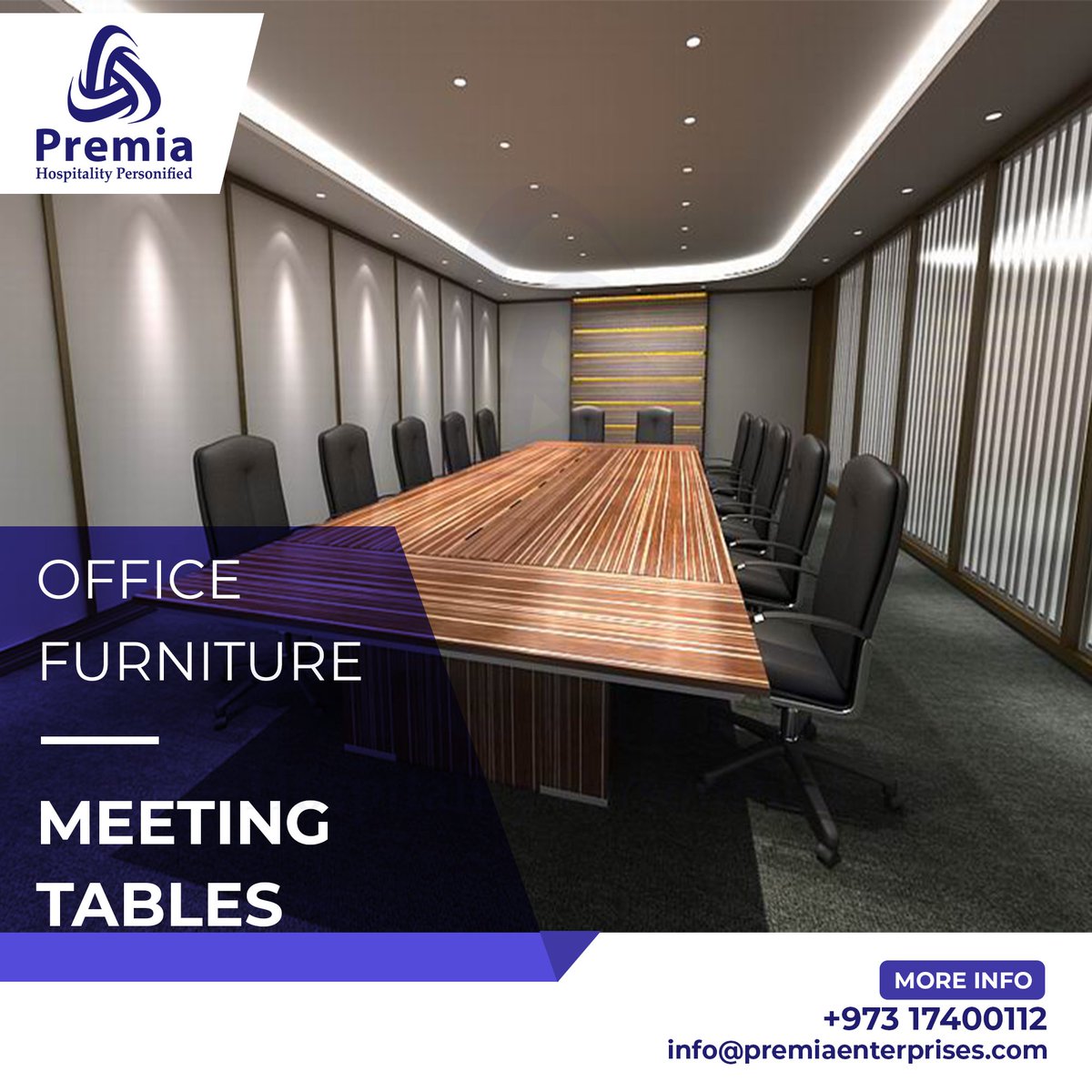 Adonistrades's tweet photo. A Sturdy conference table is a prerequisite for holding professional meetings. A great foundation to gather the focus in a room, we have a wide range of conference tables to choose from suiting your office space

Call Us on +973 17400112 https://t.co/msx9LcpzH5