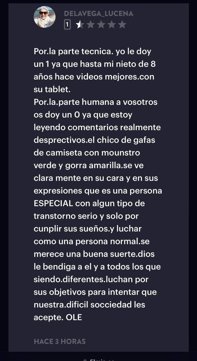 cine_domingo's tweet photo. @Filmin si después de esta valoración no añadís #Devildead2 a vuestro catálogo, es que no tenéis corazón. Os la dejamos barata, que el chico de la gorra necesita dinero para seguir cumpliendo sus sueños, sean los que sean… ah y contratar al nieto de cámara para la próxima peli. https://t.co/iZuL9IX8Km