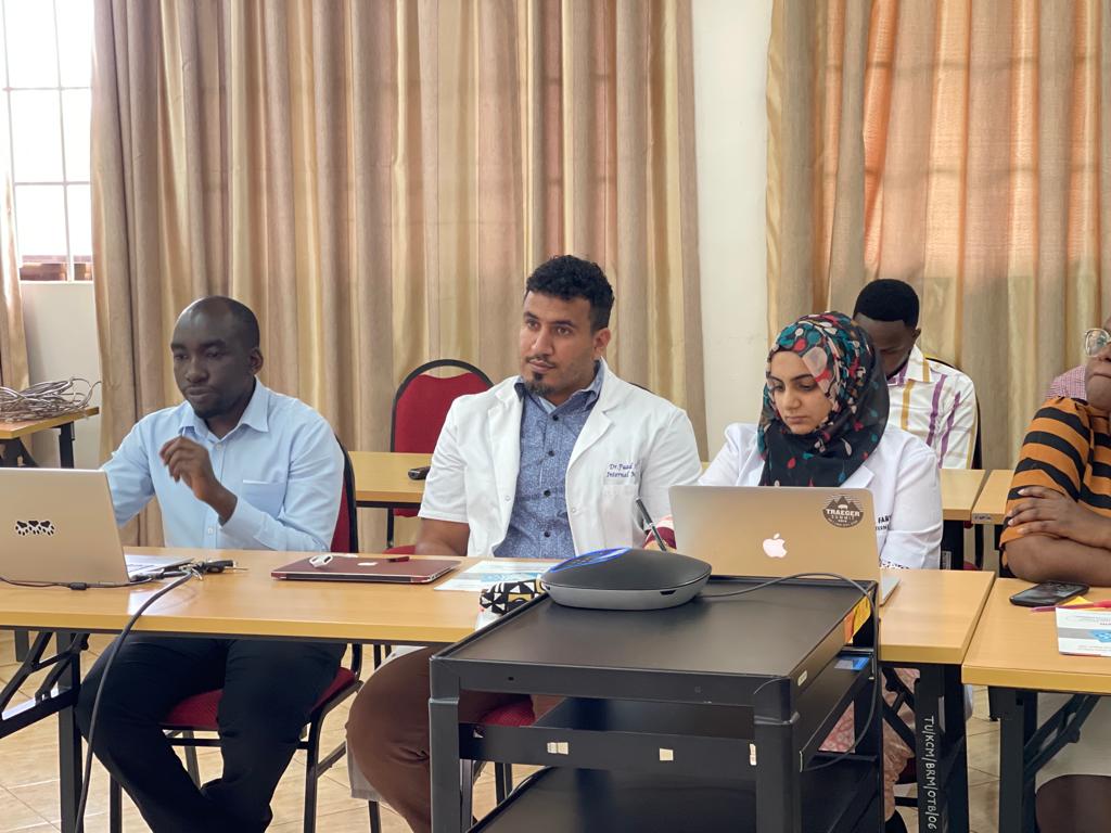 MedicineKCMC's tweet photo. First CME session by the department of internal medicine - KCMC.

THEME: Sodium-glucose transporter 2 inhibitors: utility beyond managing type 2 diabetes. https://t.co/vKm1QhOzpv