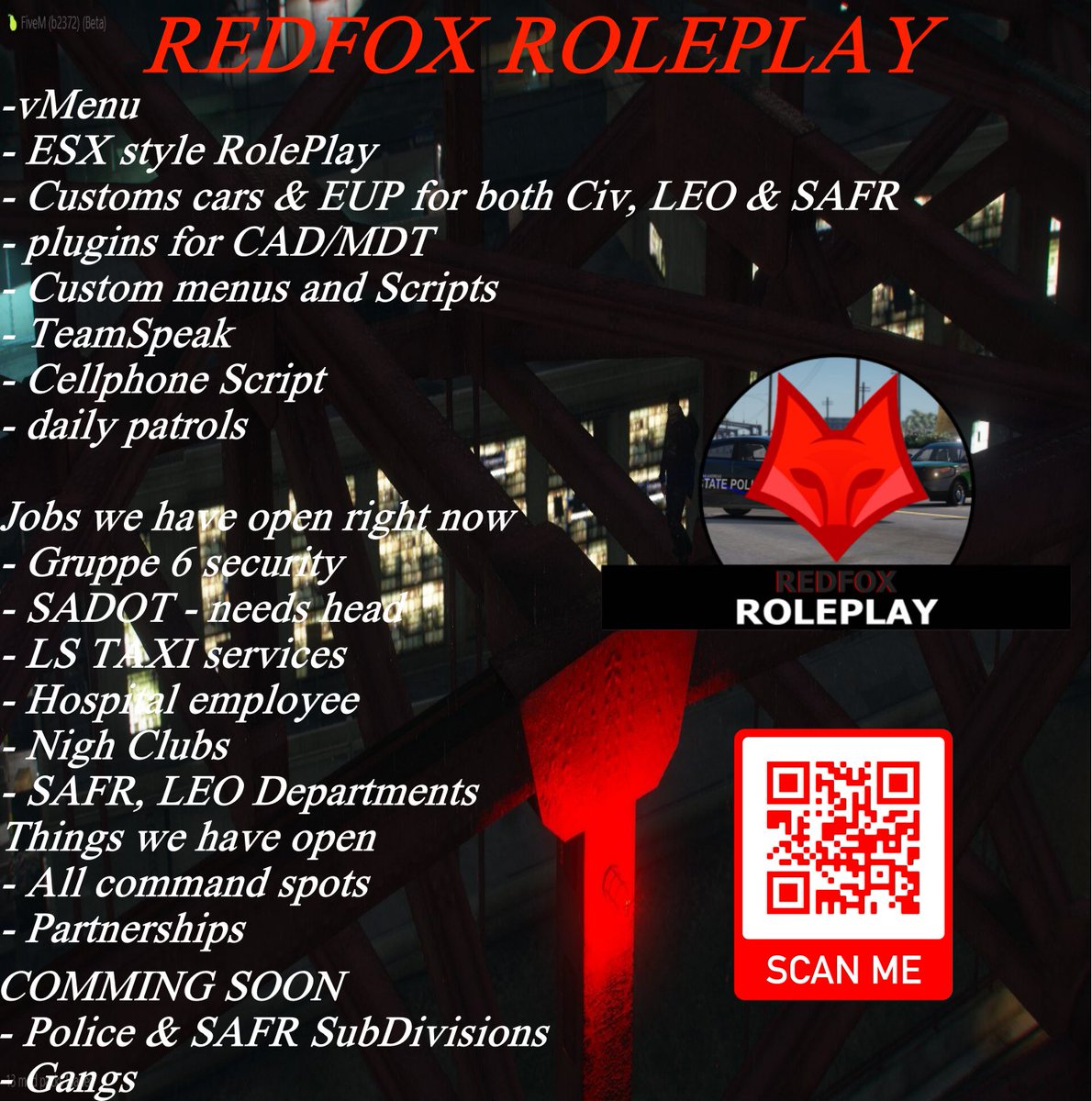 RedFox_Roleplay_Official tweet media