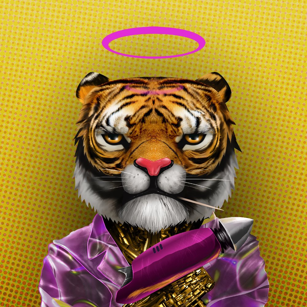 GTU_Club's tweet photo. Gm tigers 🐅 
Go Tiger #3/4440

#gotiger #NFTCommunity #NFTs #WIP https://t.co/F3a5BqIc4c