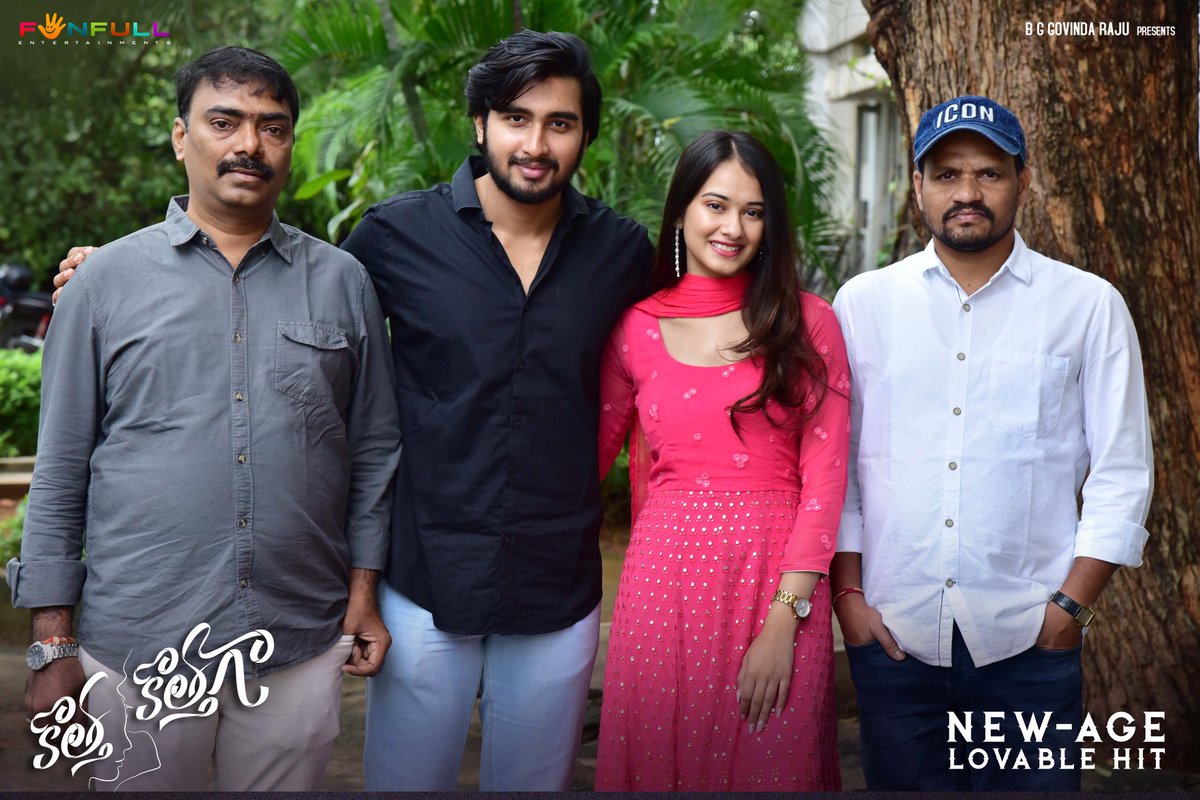 funfullentertainments (@funfullent) on Twitter photo Stills of Team #KothaKothaGa celebrating the Success after impressing the Audience🥳👌
Watch this New-Age Lovable Hit only in Theaters❤️🔥🙌
Tickets👇
🎟️ bit.ly/KothaKothagaMo…
#BGGovindaRaju #MuralidharReddy <a href="/funfullent/">funfullentertainments</a> #Ajay <a href="/VirtiVaghani/">virti vaghani</a> #HanumaanVasamsetty #SekharChandra Stills of Team #KothaKothaGa celebrating the Success after impressing the Audience🥳👌
Watch this New-Age Lovable Hit only in Theaters❤️🔥🙌
Tickets👇
🎟️ bit.ly/KothaKothagaMo…
#BGGovindaRaju #MuralidharReddy <a href="/funfullent/">funfullentertainments</a> #Ajay <a href="/VirtiVaghani/">virti vaghani</a> #HanumaanVasamsetty #SekharChandra