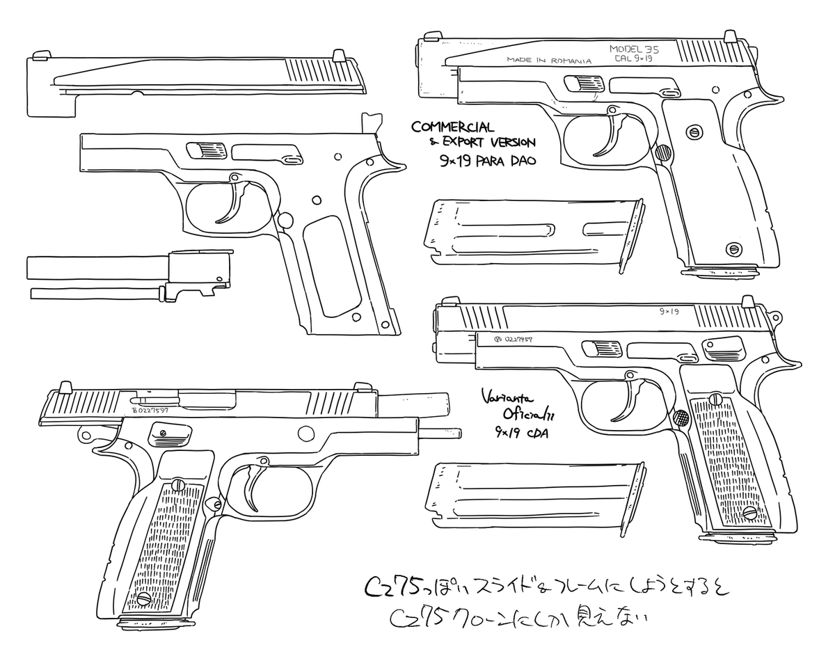 架空ピストルというかクローニング 