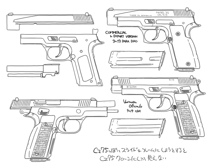 架空ピストルというかクローニング 