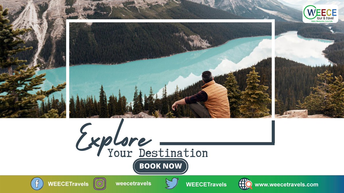 WEECETravels's tweet photo. Book Domestic Indian Tours & Get Upto 30% Discount & Book International Tours & Get Upto 10% Discount. More Info- info@weecetravels.com
#WEECE #WEECETravels #tour #tourism #travels #destination https://t.co/Tml2wicXt4