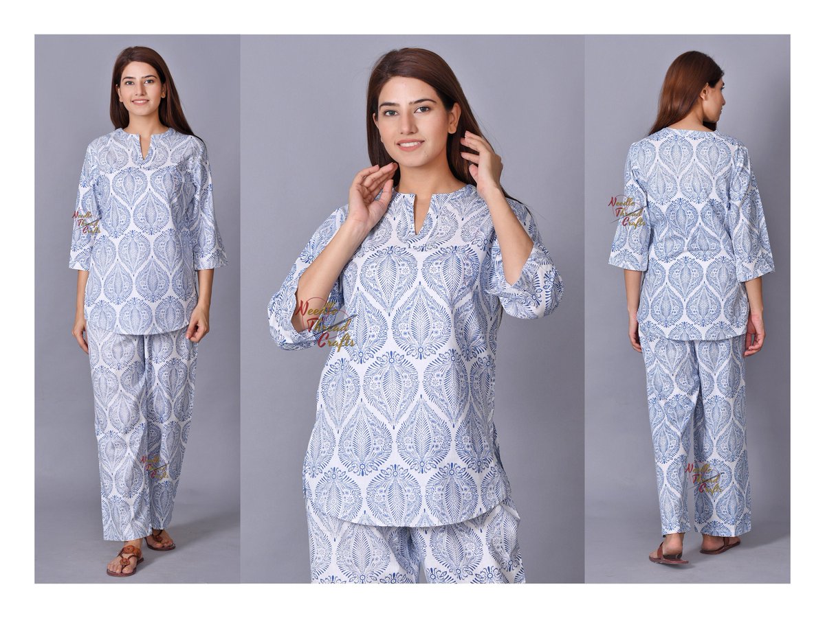 india_ntc's tweet photo. New Arrival to my #etsy shop
https://t.co/YPYtocmroa

Indian soft Cotton Pajama Set, Long Pants With Pocket, available in S, M, L, XL, XXL sizes.

#ikatprint
#HandPrint
#Handmade
#Cottonpjset
#pjset
#nightsuit
#bridesmaid
#bridalgift
#longpant
#giftforher
#hergift https://t.co/enV0oY20Ah