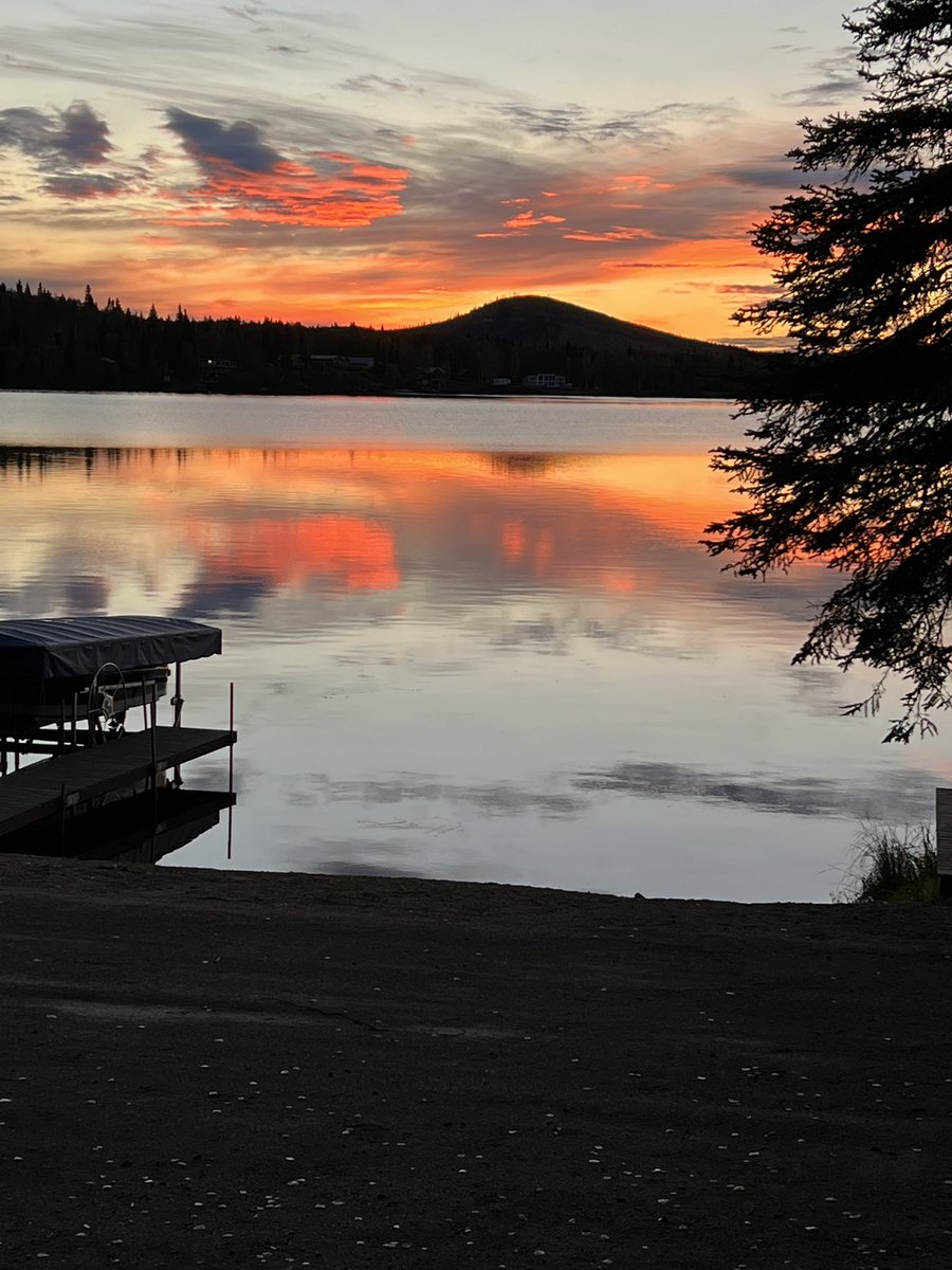 BarbaraPaskvan's tweet photo. #BirchLakeAlaska! On fire! https://t.co/eNWapuoI3G
