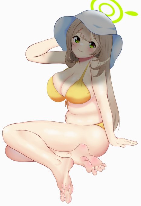 ノノミちゃん
#ブルアカ #BlueArchive  #巨乳 #足裏 