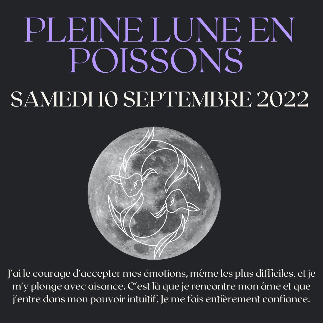 Malaniouch1's tweet photo. Pleine Lune en Poissons ♓️ à 11h59 🌚 #pleinelune #poissons #10septembre #malaniouch #emotion #lune #astrologie #equinoxe #reverie #instantpresent #interpretation https://t.co/MQCyhnpSkF